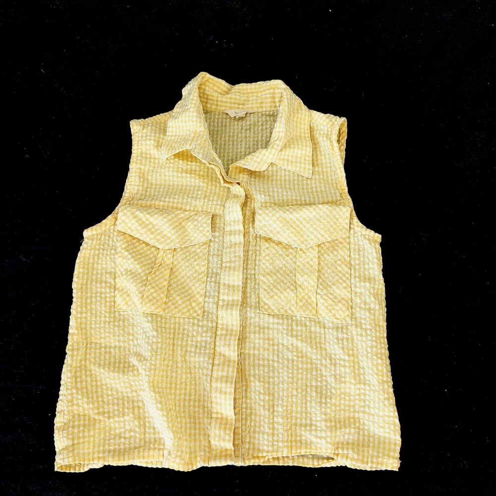 Cute Yellow Picnic Vest 💛